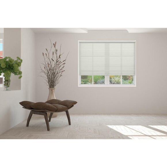 Cellular Honeycomb Cordless Shade Light Filtering White 34.5" W x 72" H - Picture 2 of 8